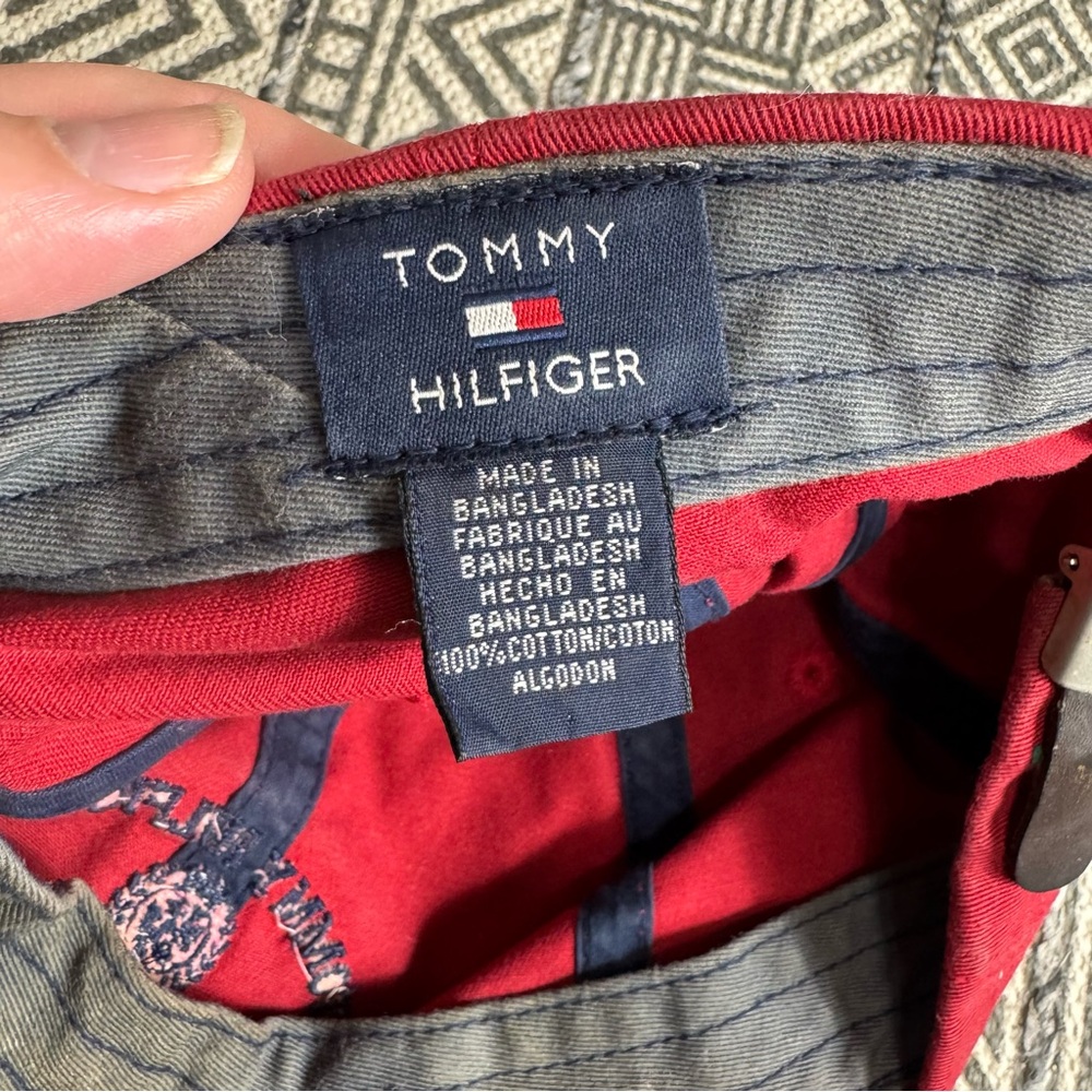 Tommy Hilfiger Vintage Y2K 2001 All American Red Cap - Picture 8 of 10